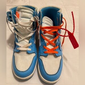 Mens Nike Off-White Jordan 1 High- Size 12